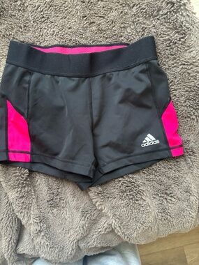 adidas Black Athletic Techfit Compression Shorts